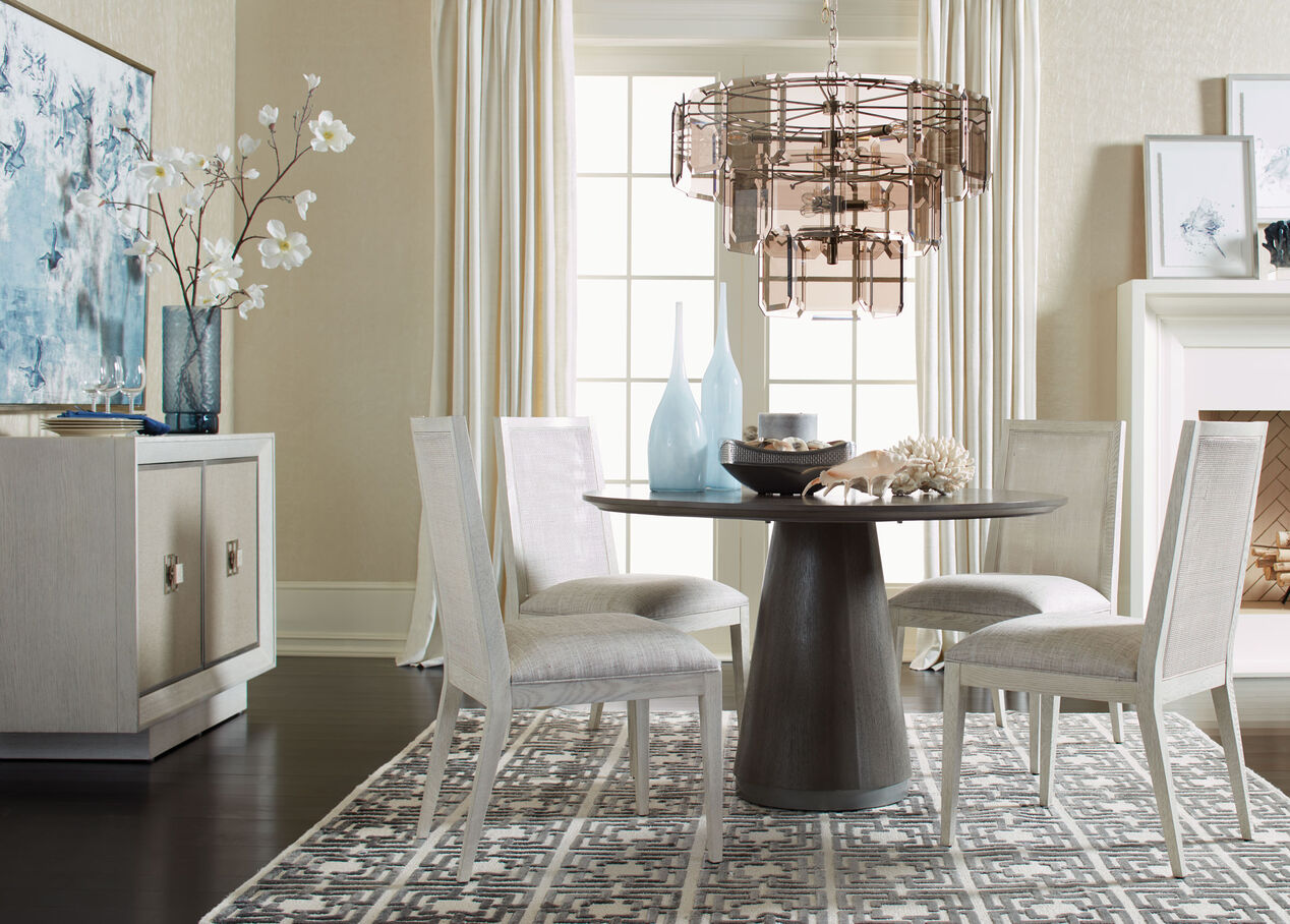 Gracedale Round Dining Table | Oak Dining Table | Ethan Allen