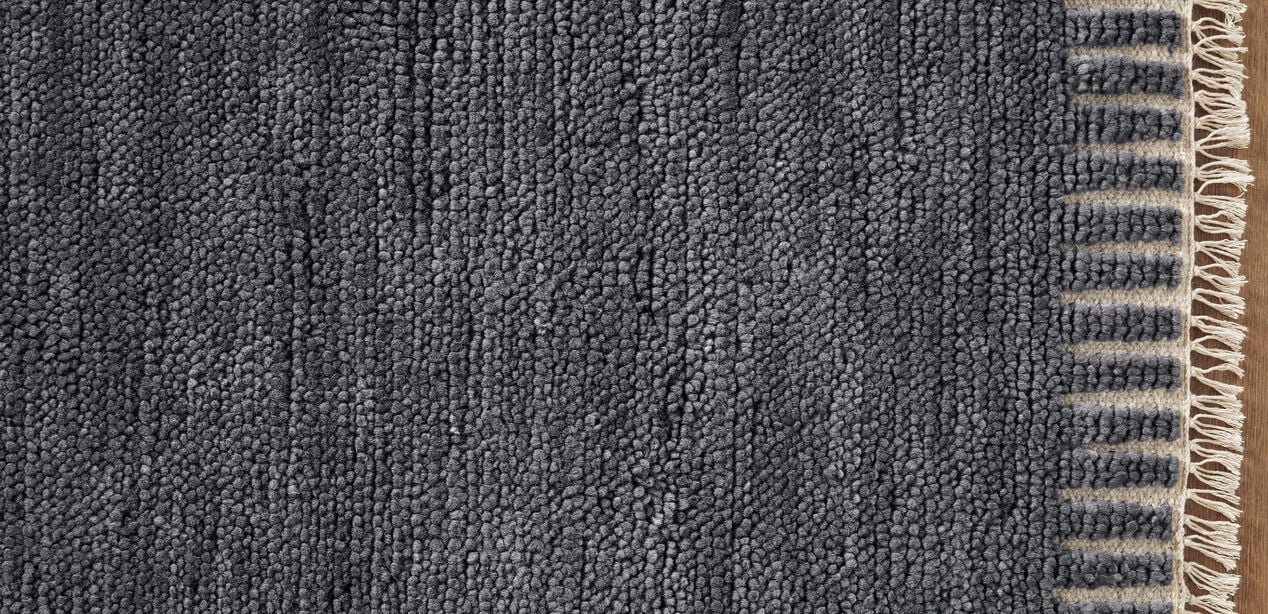 Linear Modern New Zealand Wool Rug—Blue Geometric Rug | Ethan Allen