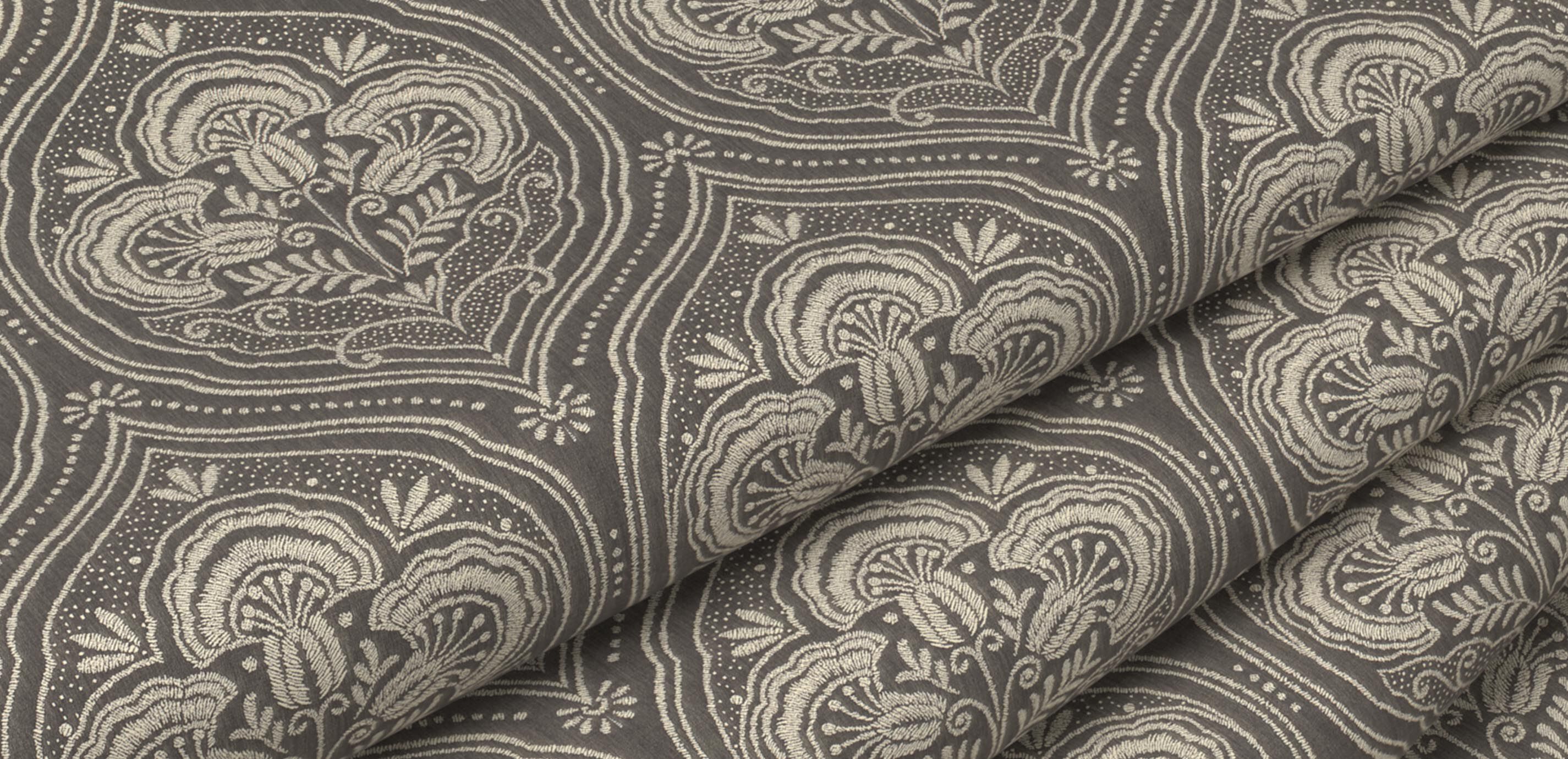 Sophia Pewter Fabric By the Yard_1