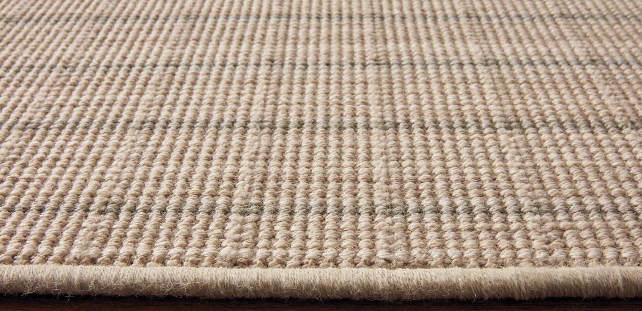 Wire Rug Thaddeus Rug—Windowpane Wire Wilton-Weave Rug | Ethan Allen
