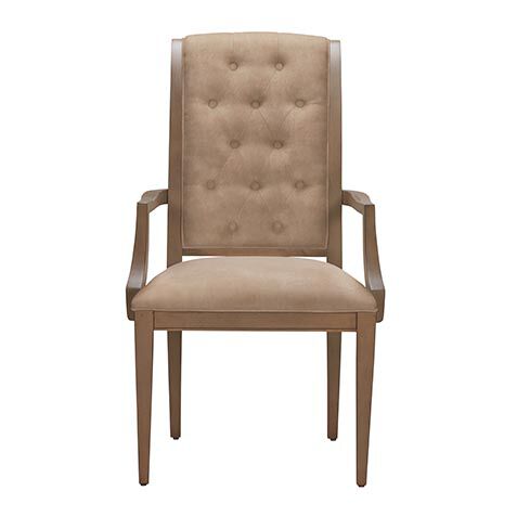 Taite Leather Dining Armchair image
