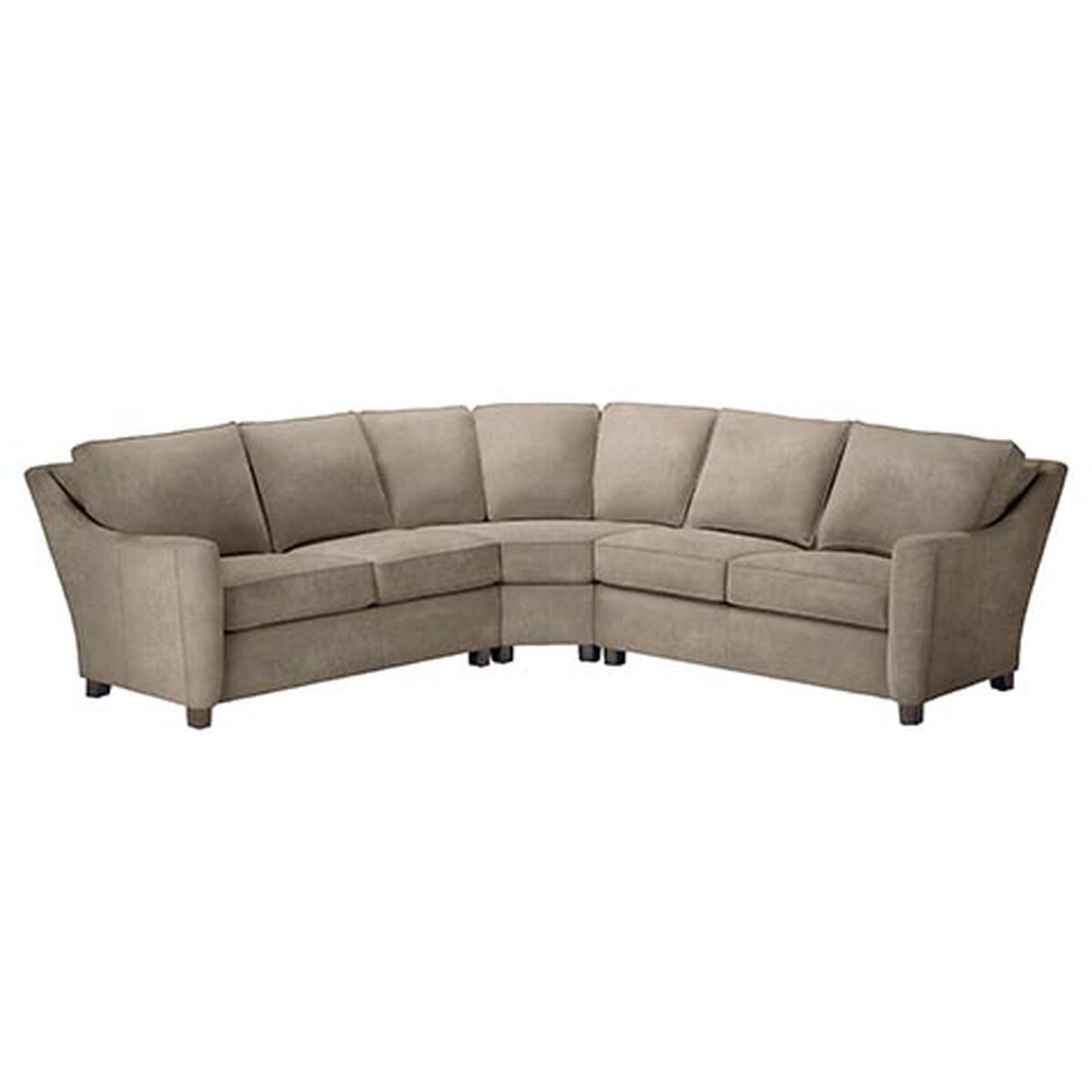 Westerly Leather Three-Piece Sectional