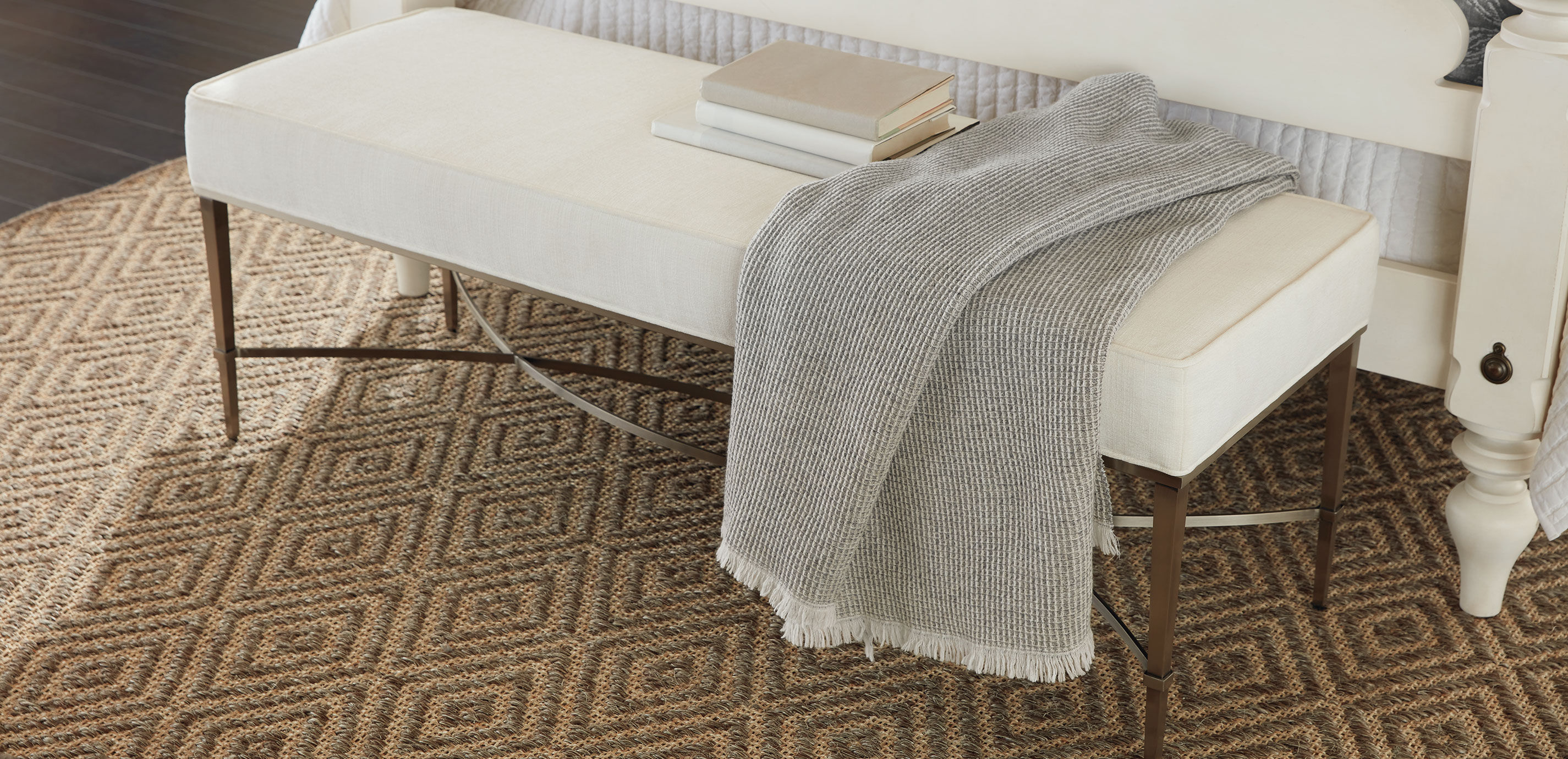 Rossi Waffle-Knit Wool Throw_7