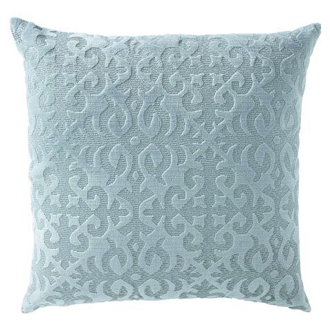 Ombre Cut Velvet Square Pillow, 20" image