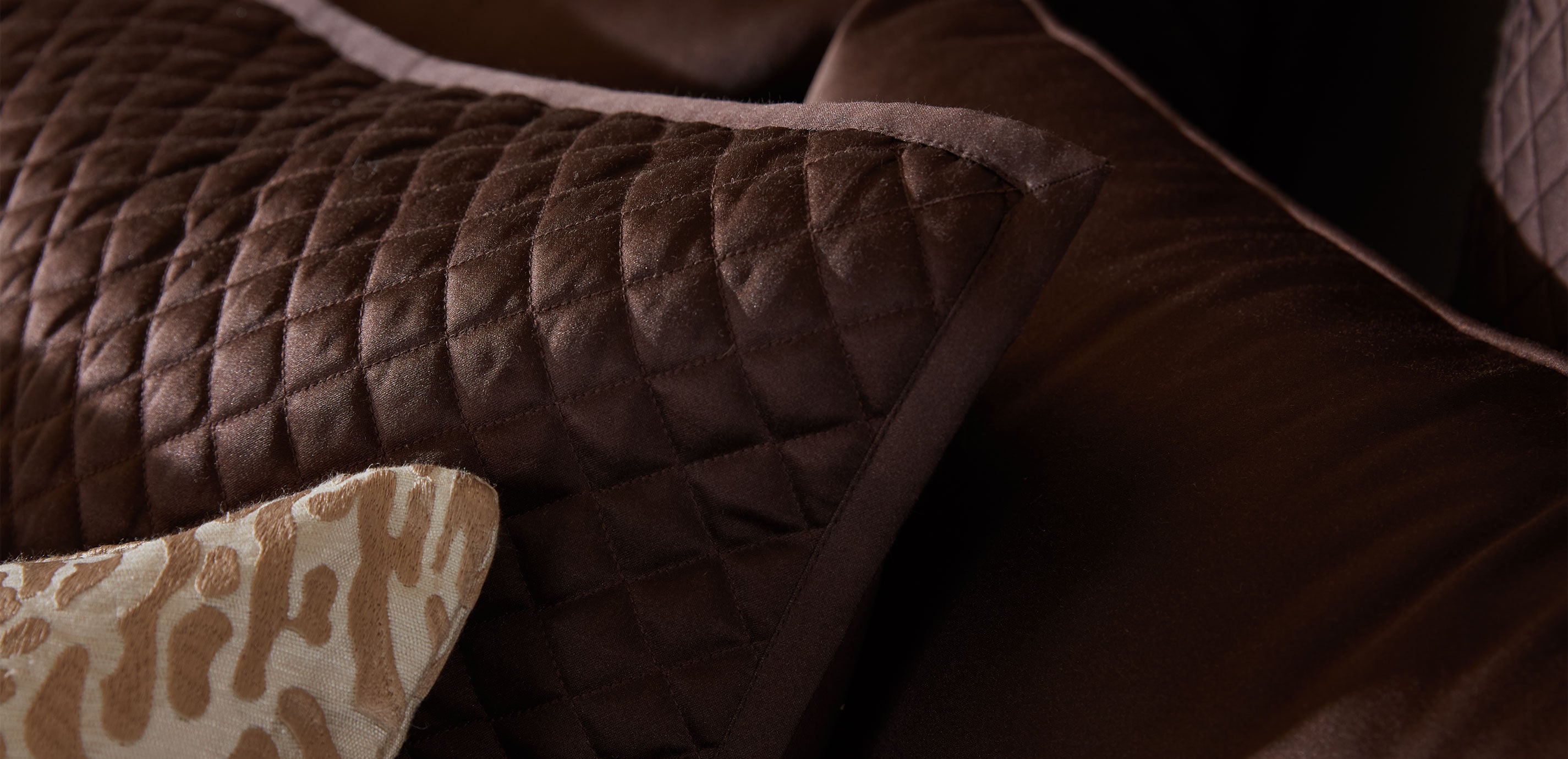 Salena Quilted Euro Sham, Espresso_1