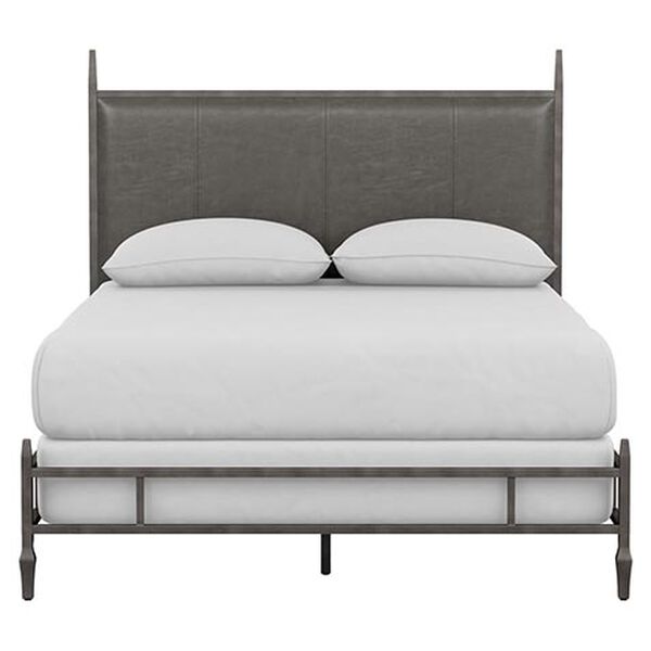 Lincoln Leather Upholstered Bed