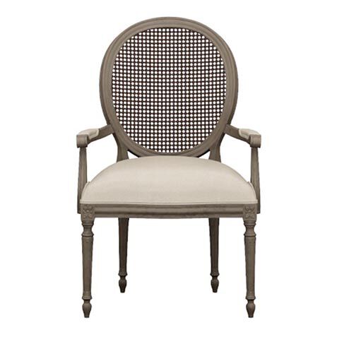 Chrystiane Leather Arm Chair image