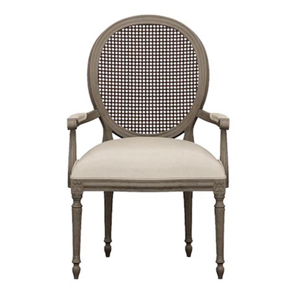 Chrystiane Leather Arm Chair