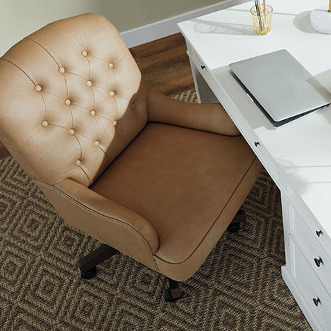 Ontario Leather Desk Chair Product Tile Hover Image 722292