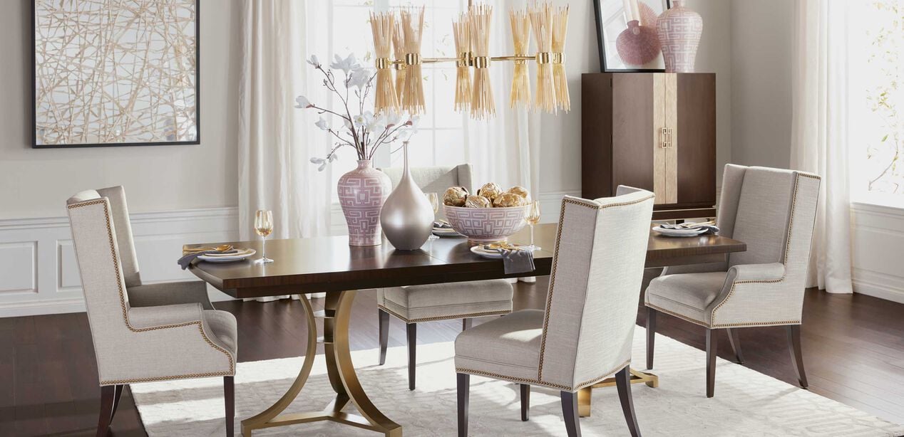 Issa Tall Silver Vase | Ethan Allen Tall Ceramic Decorative Vases ...