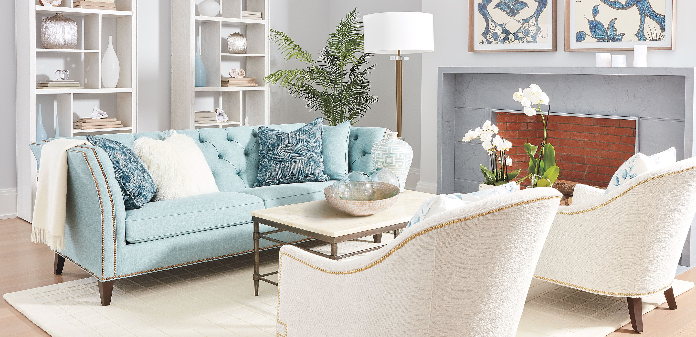 Rectangular Heron Coffee Table Coffee Tables Ethan Allen