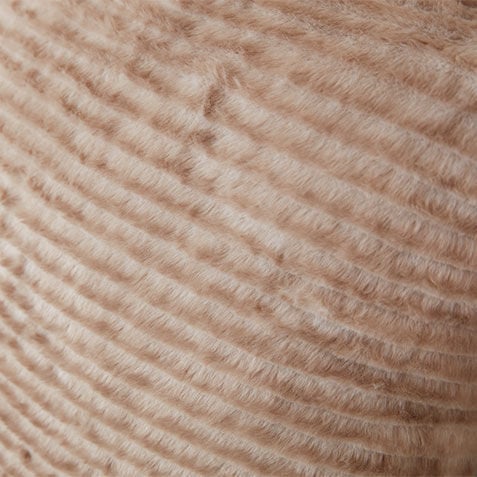Ribbed Faux Fur Pillow Product Tile Hover Image 065612