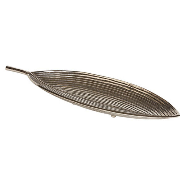 Antiqued Leaf Tray