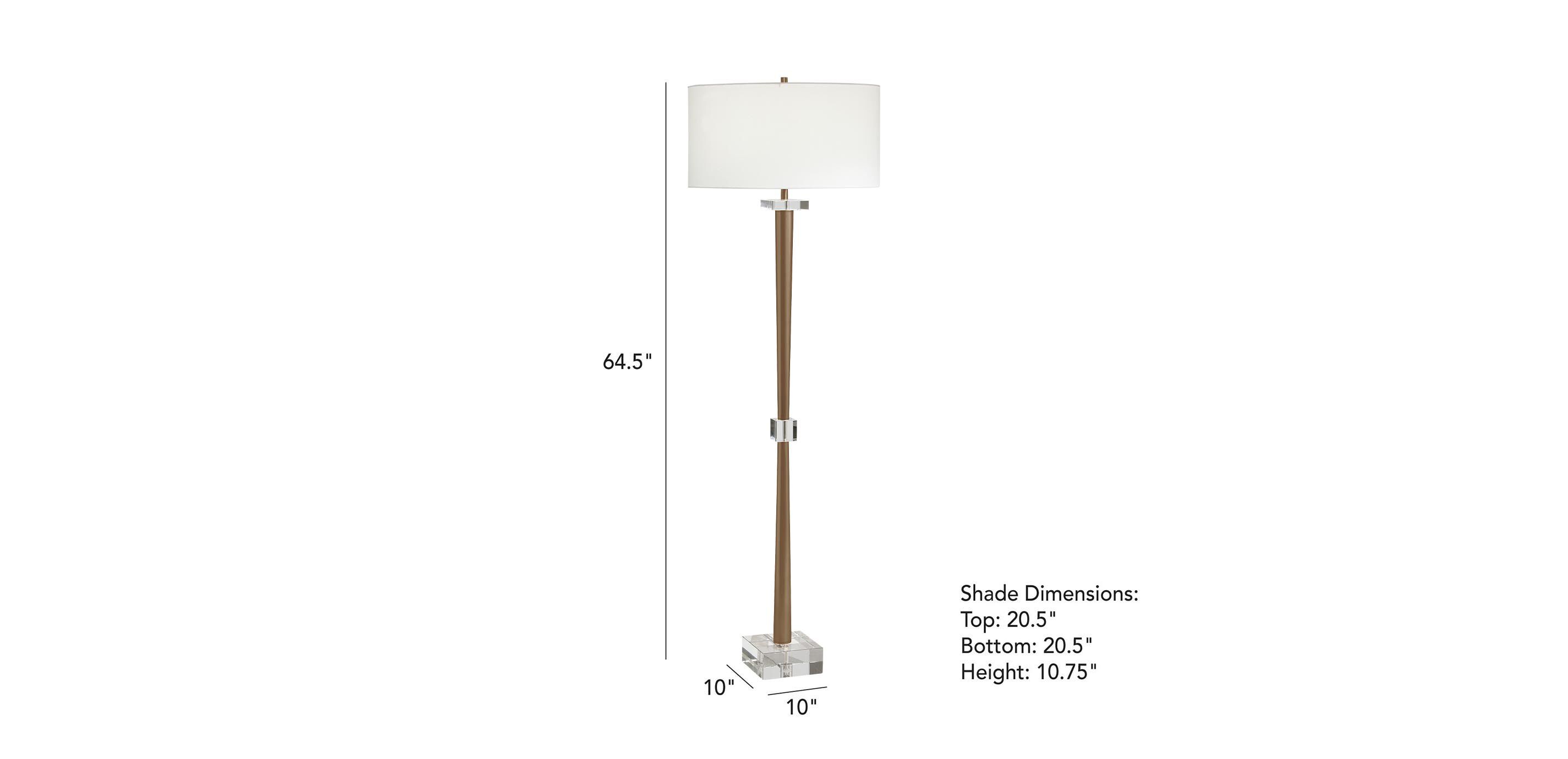 Avetta Metal Floor Lamp | Ethan Allen Floor Lamps | Ethan Allen