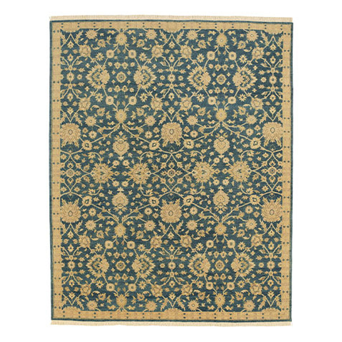 Kashan Arts-and-Crafts Floral Rug