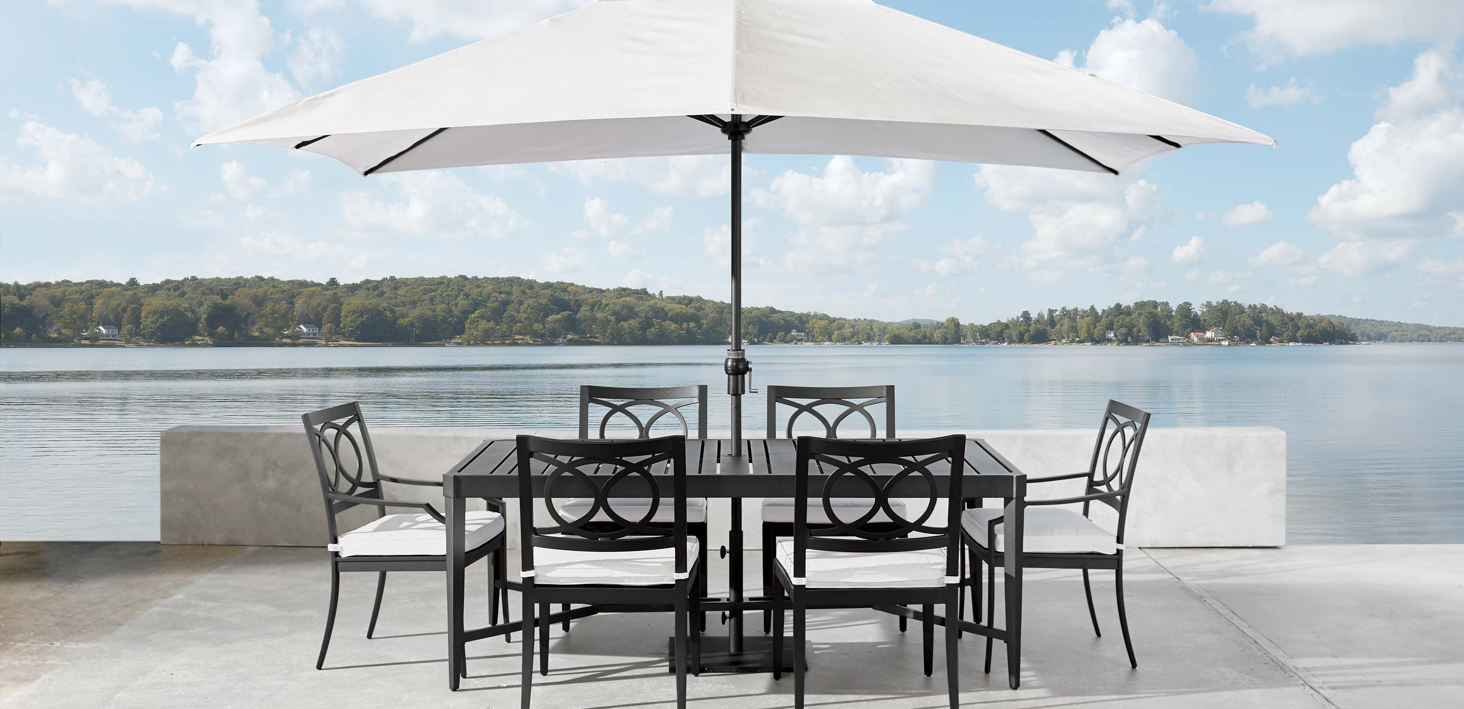 Steel Square Umbrella Base, 70 lbs_3