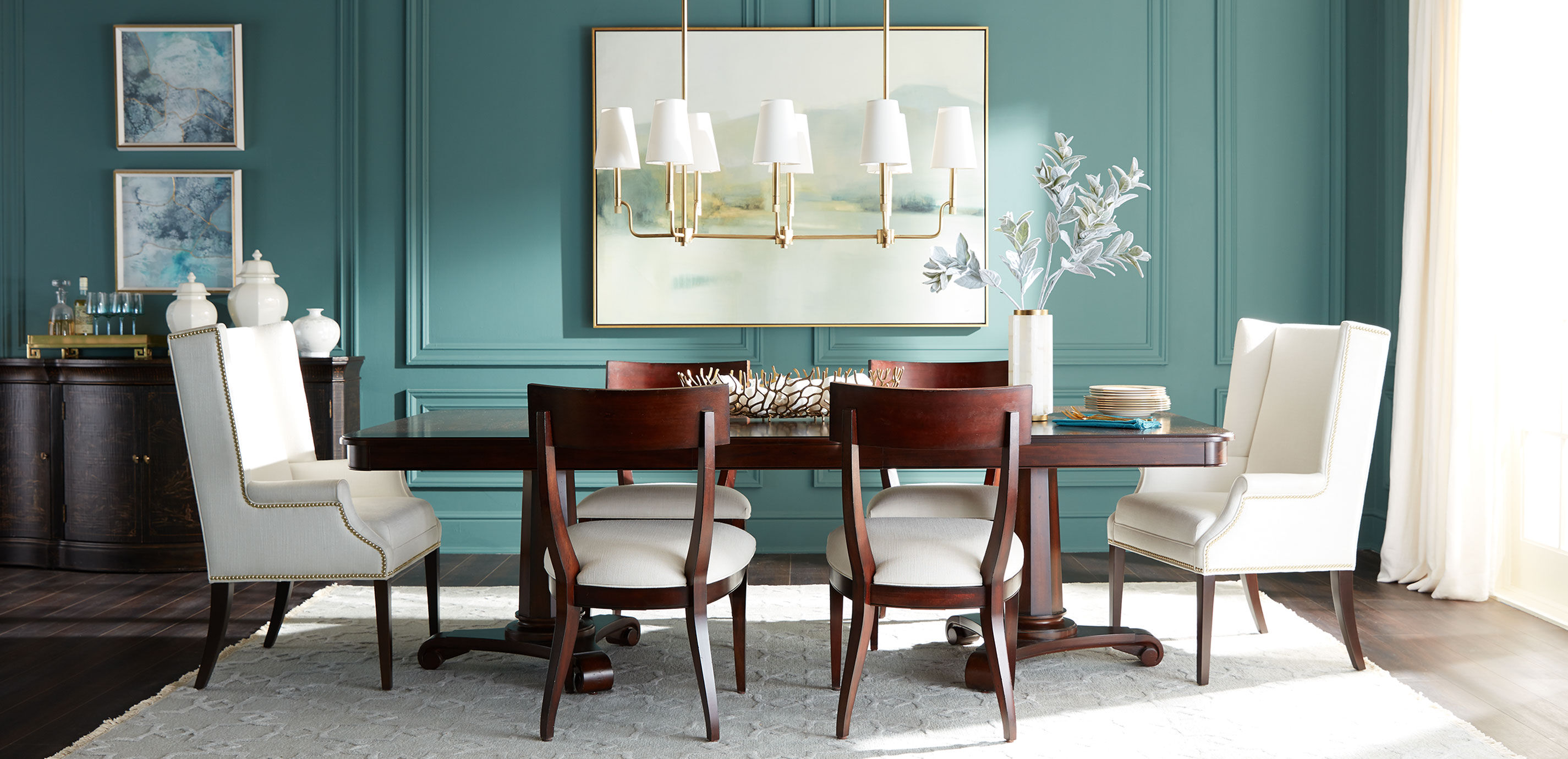 Turnbull Linear Chandelier, Polished Brass_9