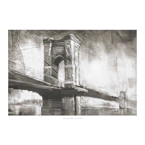 Historic Suspension Bridge I image