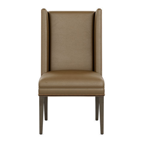 Yves Leather Side Chair image