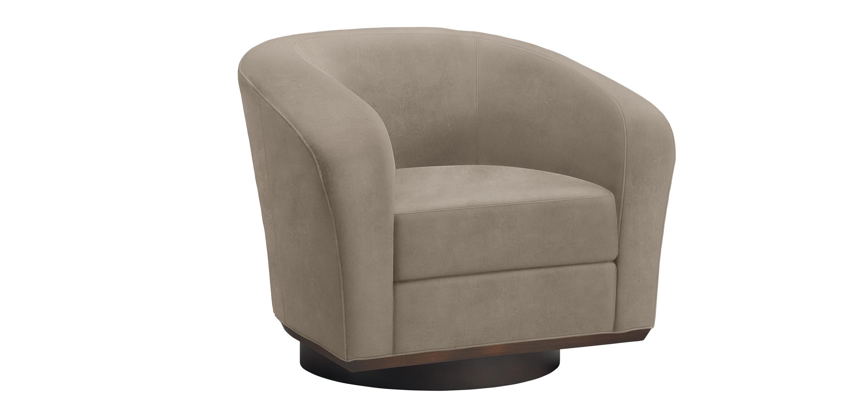 Helena Leather Swivel Chair_1