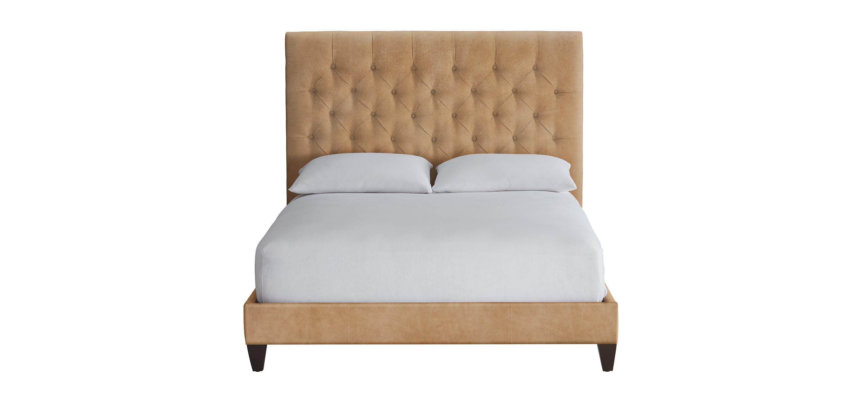 Elsen Custom Leather Bed