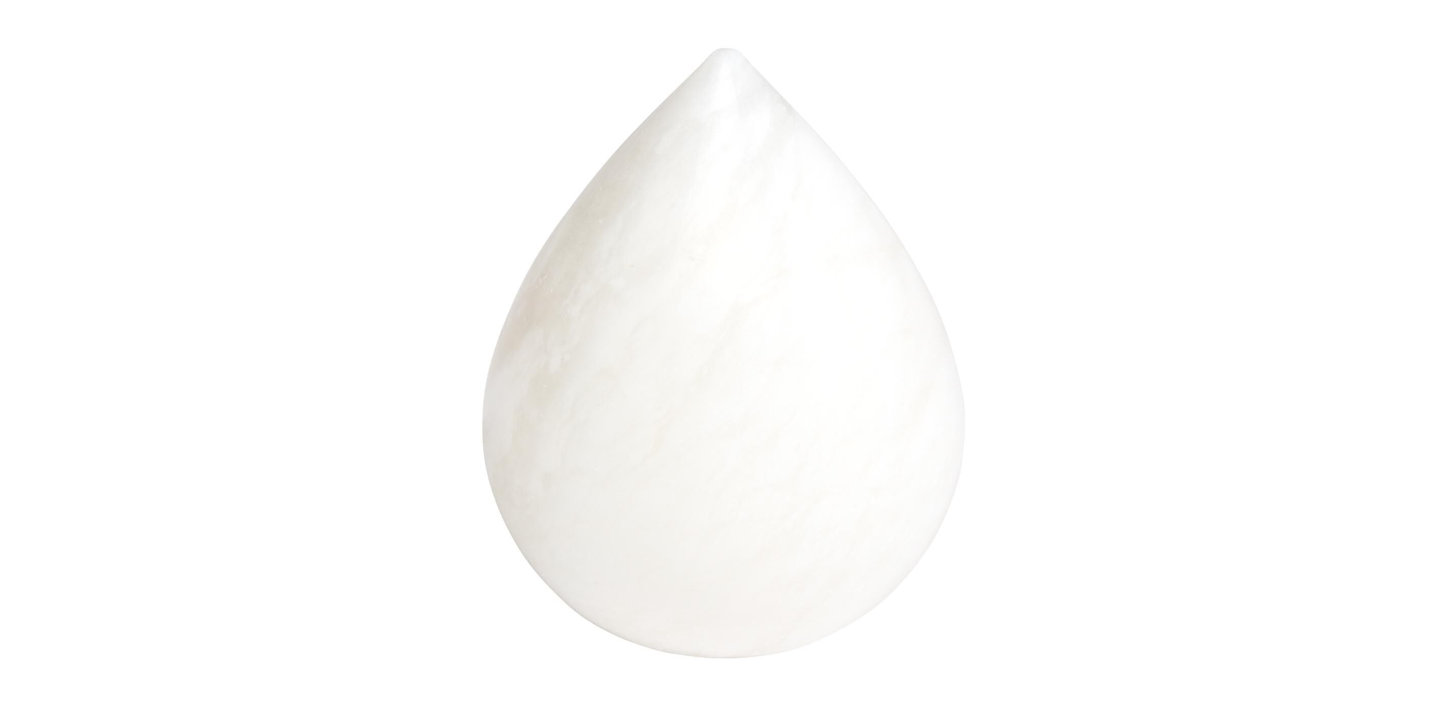 Alabaster Teardrop Sculpture_1