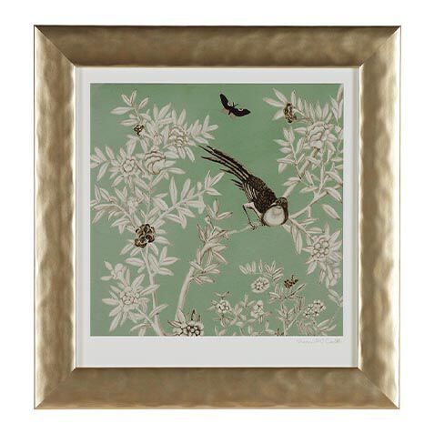 Gilded Green Chinoiserie II image