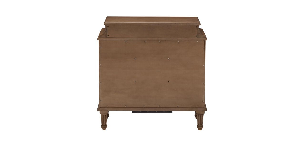 Leora Night Table for Bedside Storage | Ethan Allen