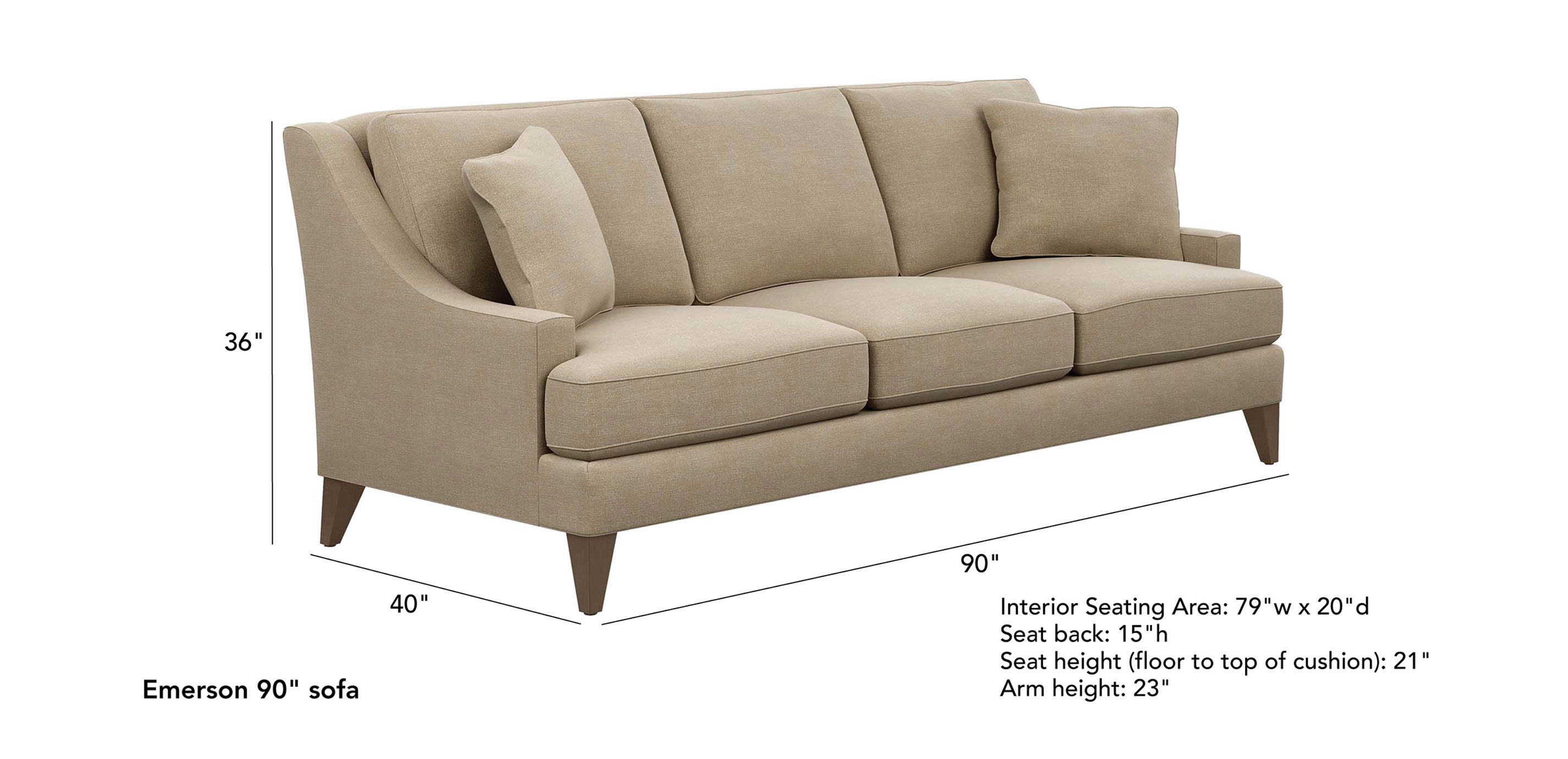 Emerson Sofa, Quick Ship Sofas & Loveseats Ethan Allen