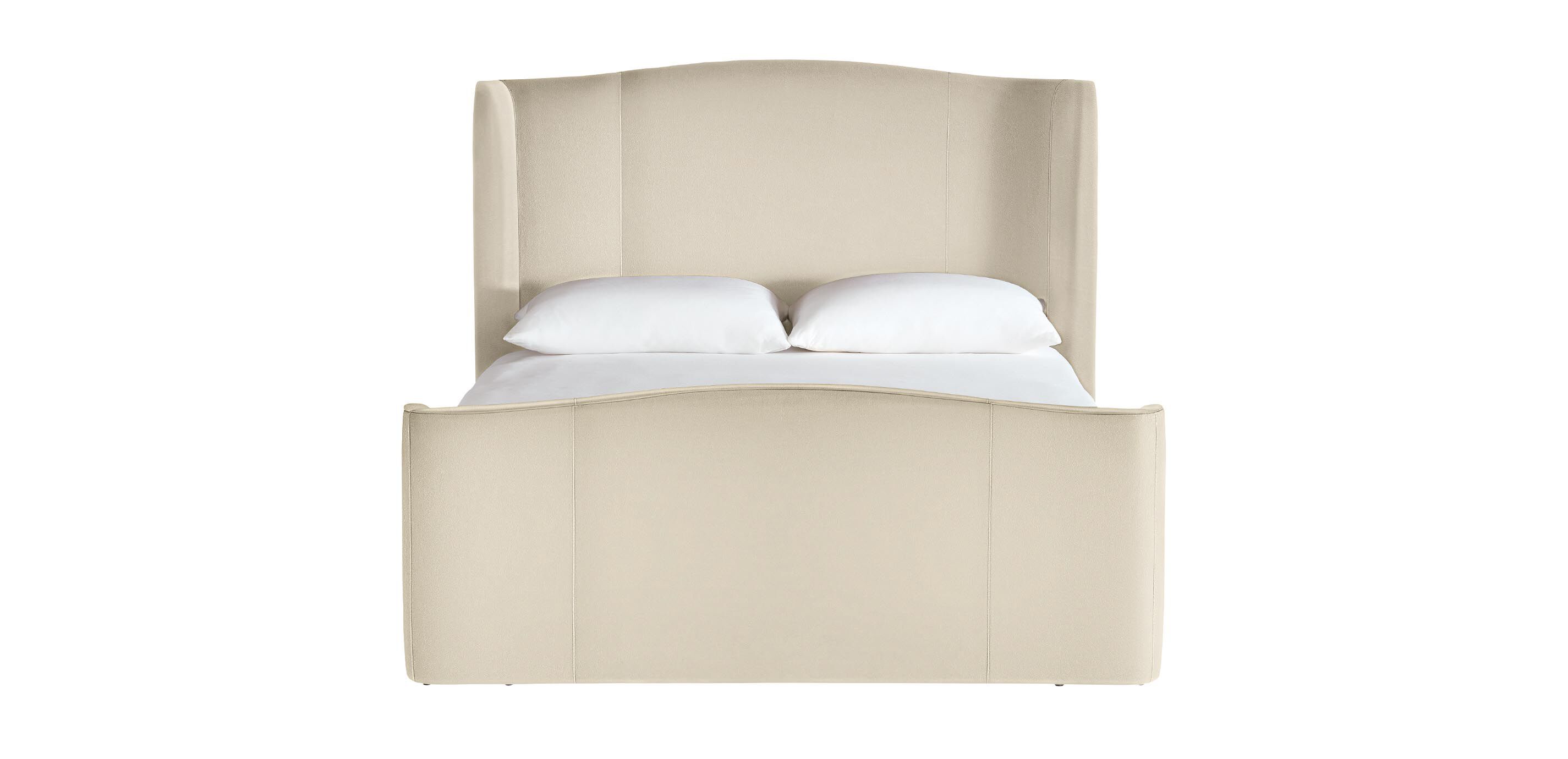 Rowe Leather Upholstered Bed