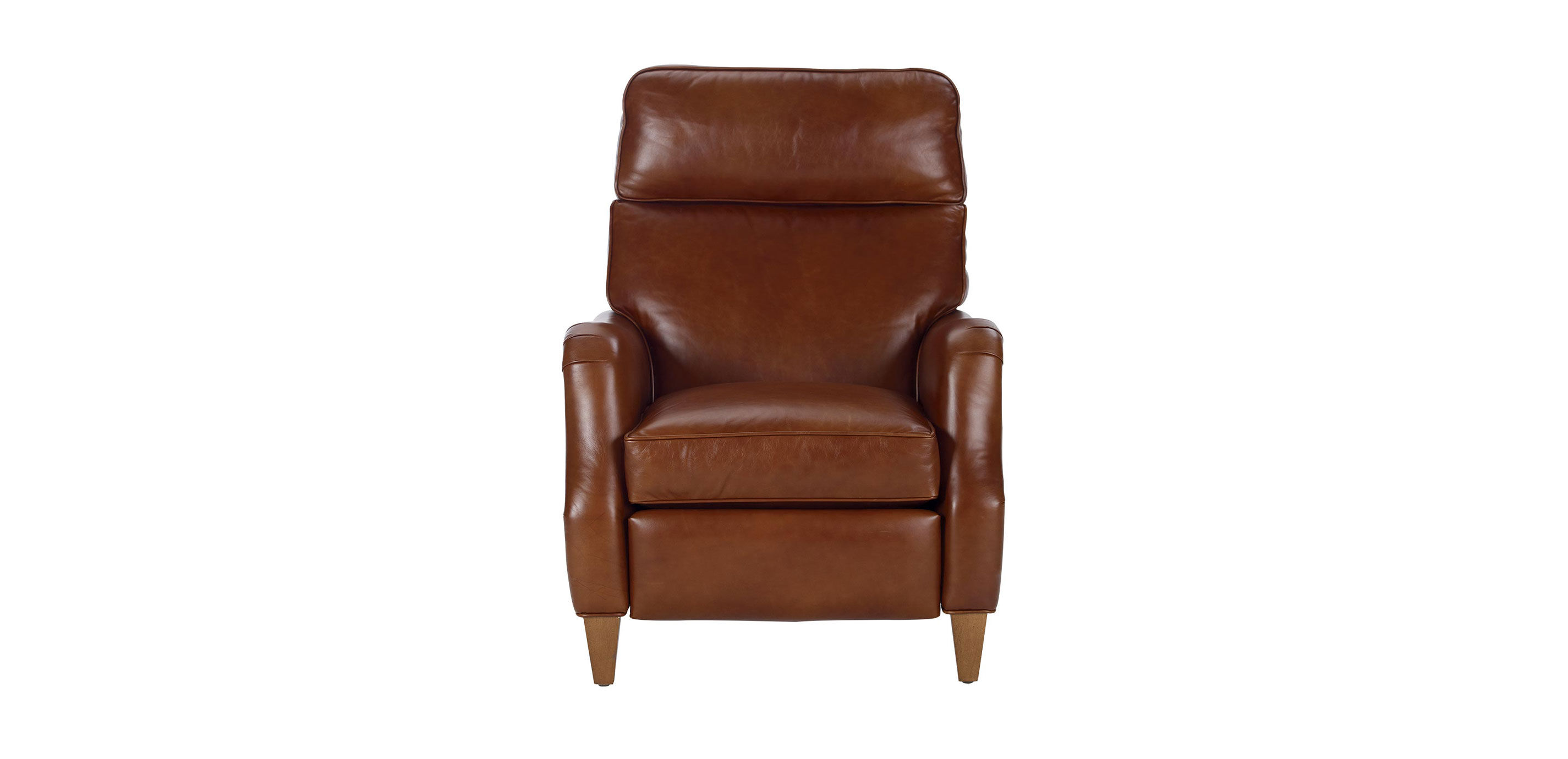 Aiden Leather Recliner, In Stock