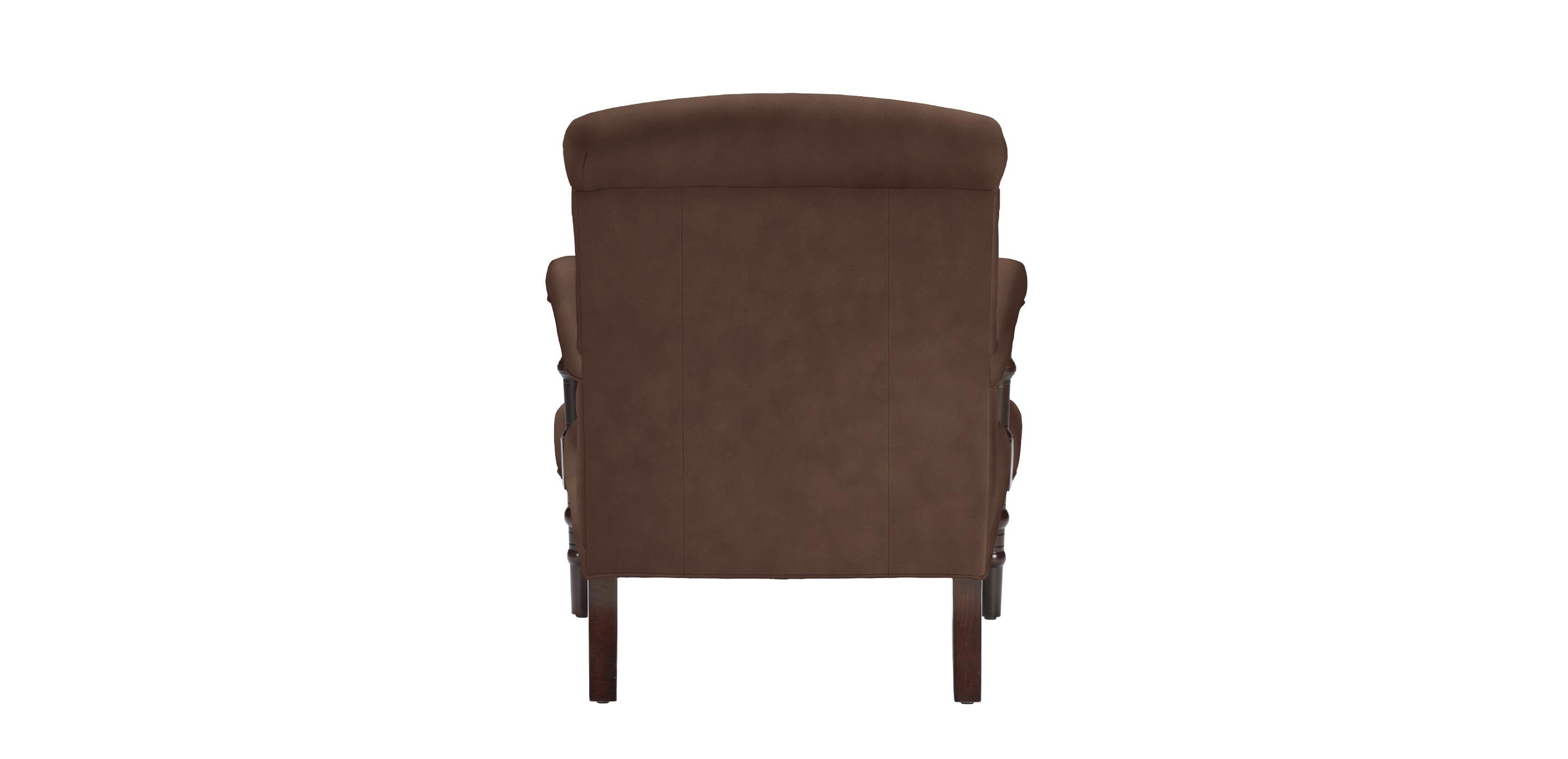 Chamberlain Scroll-Back Leather Accent Chair_2