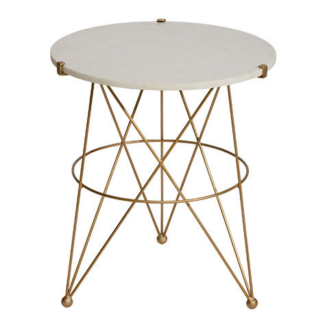 Estella Marble-Top Accent Table image