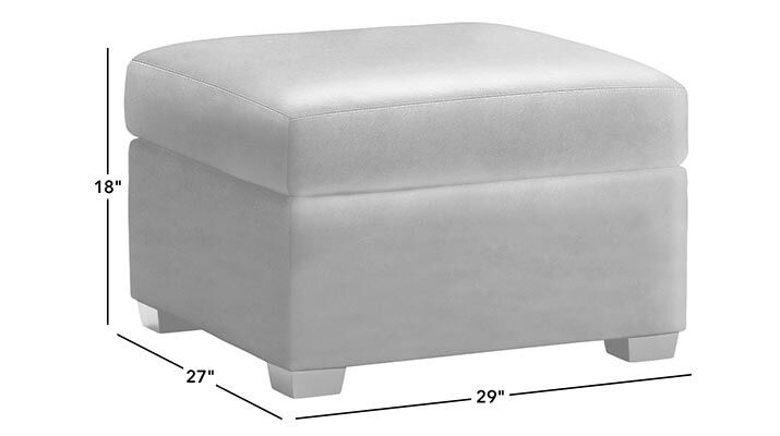 Jennings  Leather Ottoman_1
