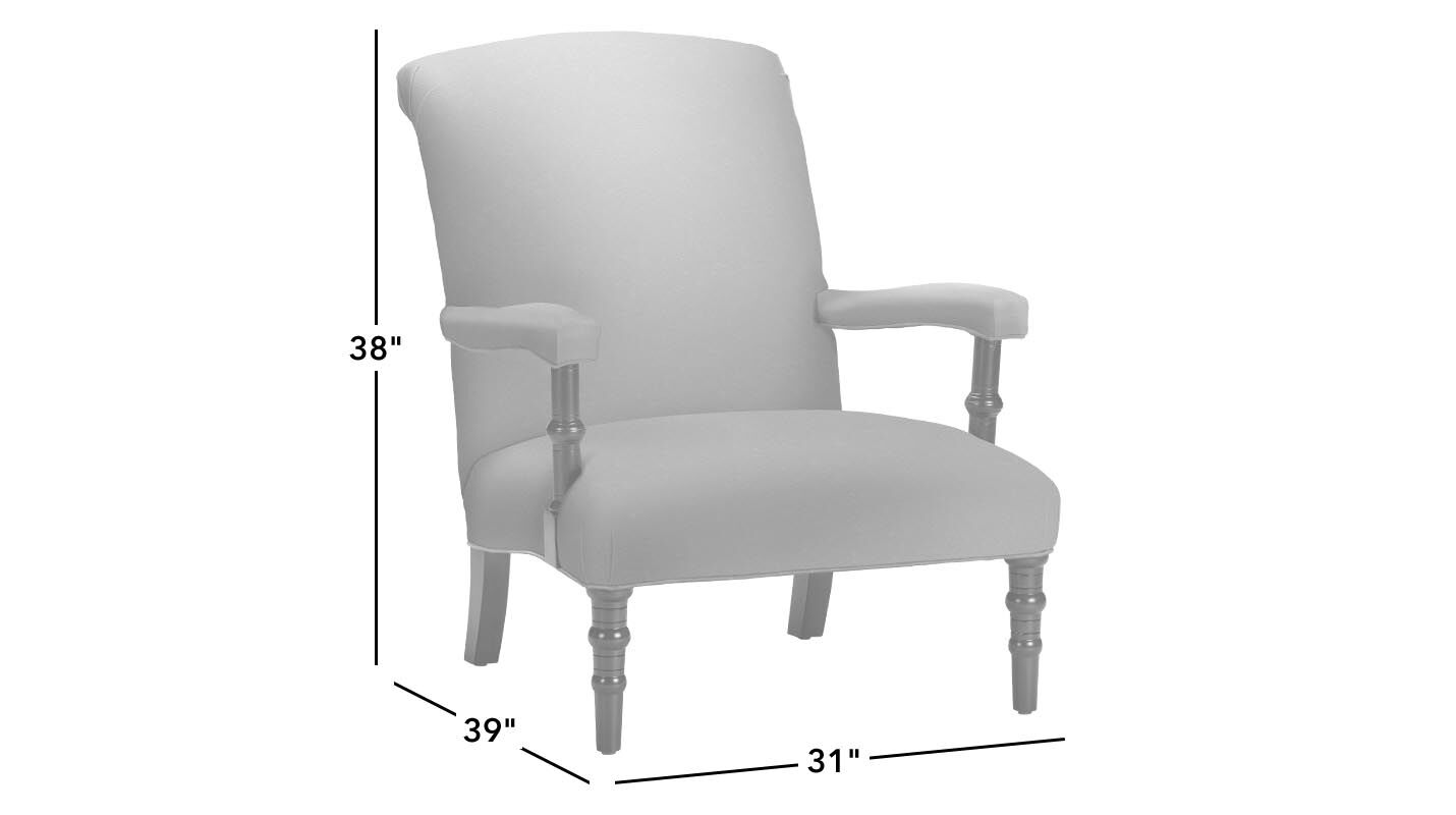 Chamberlain Scroll-Back Leather Accent Chair_3