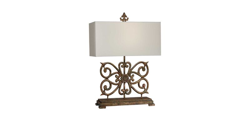 Delphine Console Lamp TABLE LAMPS Ethan Allen