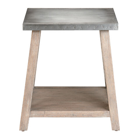 Bruckner Metal-Top End Table image