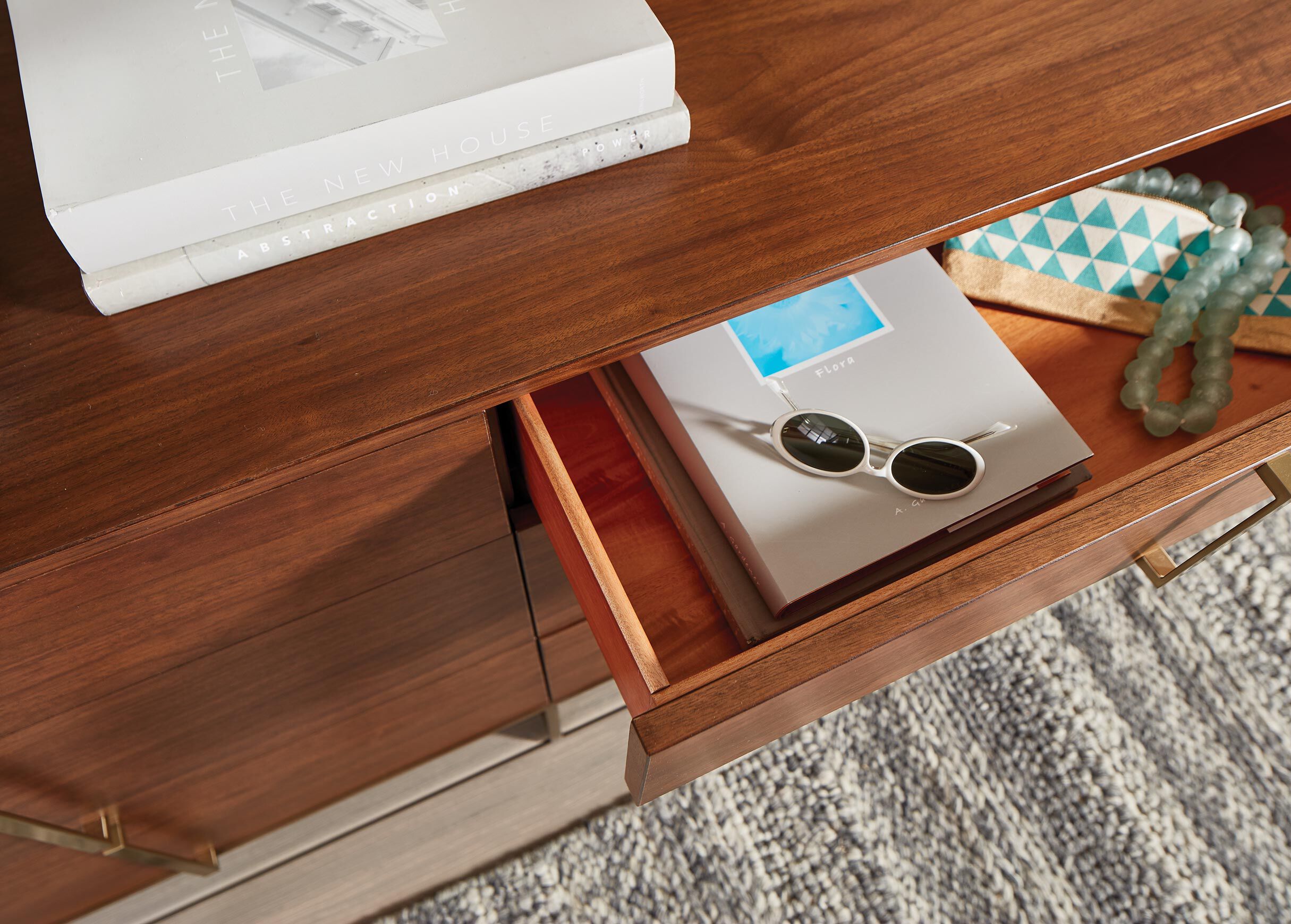 Montclaire Large Wood DoubleSided Dresser Ethan Allen Dressers