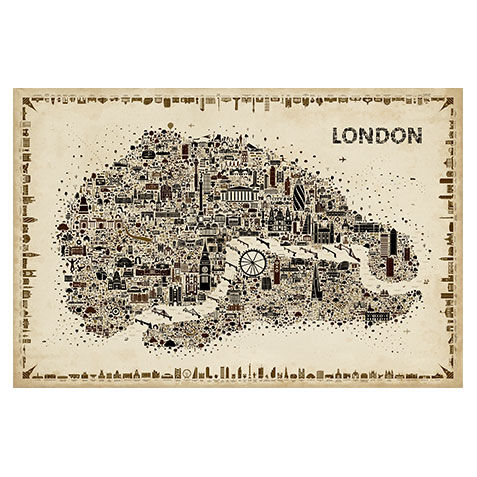 Antique Iconic Cities - London image
