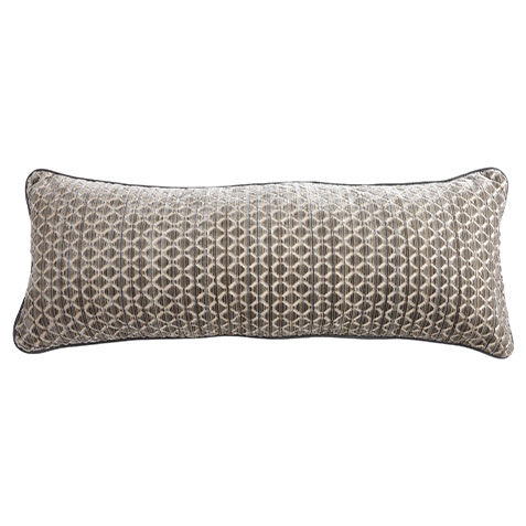 Travale Cut Velvet Bolster Pillow image