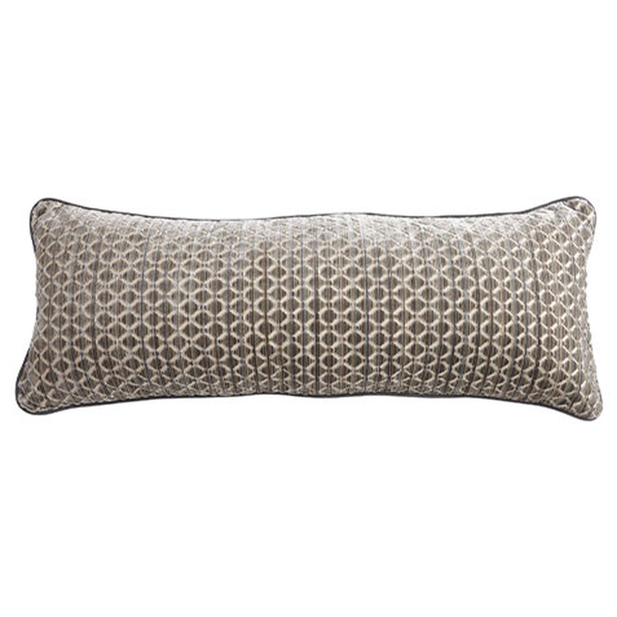 Travale Cut Velvet Bolster Pillow