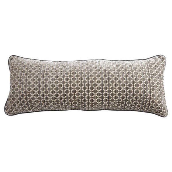 Travale Cut Velvet Bolster Pillow