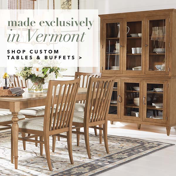 shop custom dining tables & buffets