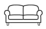 living room seating icon