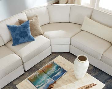 spencer sectional with wedge