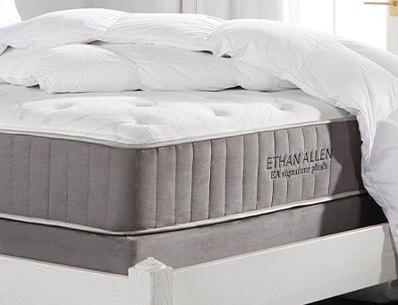 Ethan Allen's luxurious mattresses