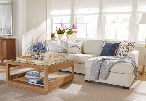 casual living room