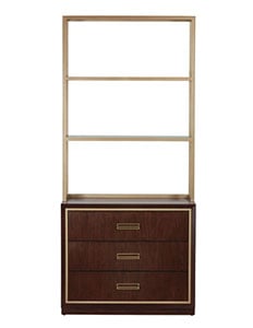 Faraday Classic Three-Drawer Chest with Hutch
