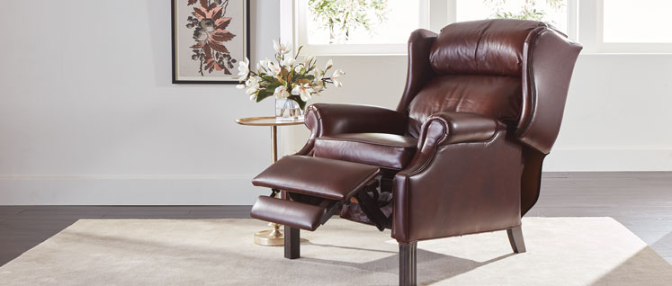 Shop Recliners | Leather and Fabric Recliner Chairs | Ethan Allen ...