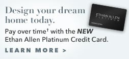 the new Ethan Allen platinum credit card